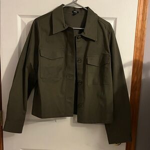 Express Olive Green Jacket